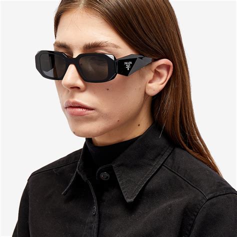 opr 17ws prada|Prada Symbole PR 17WS Rectangle Sunglasses .